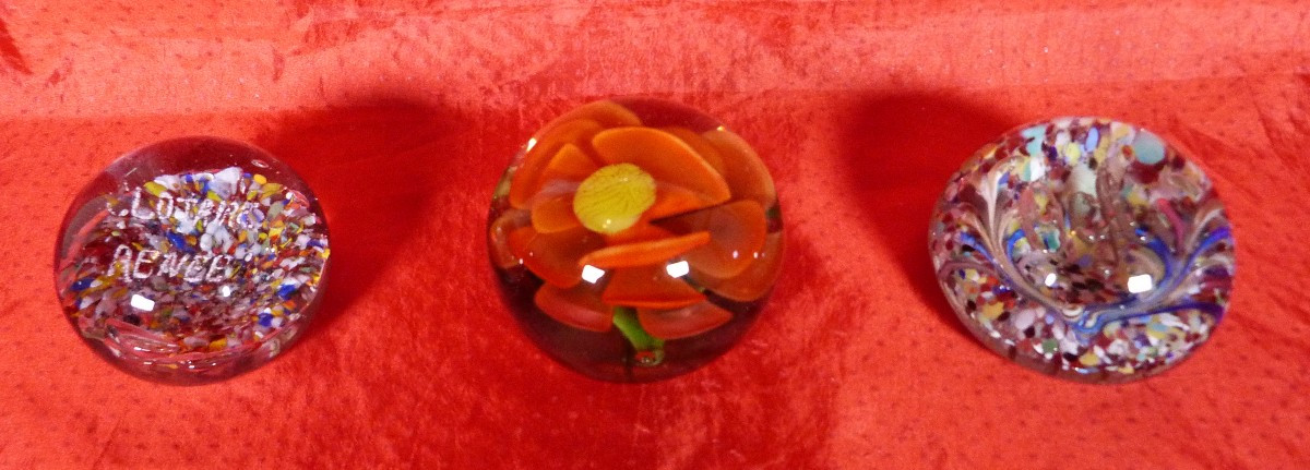 Lot Of Three Ancient Sulfides