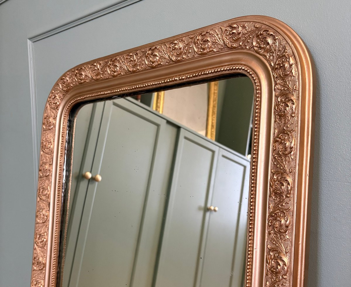 Floral Louis-philippe Mirror-photo-2