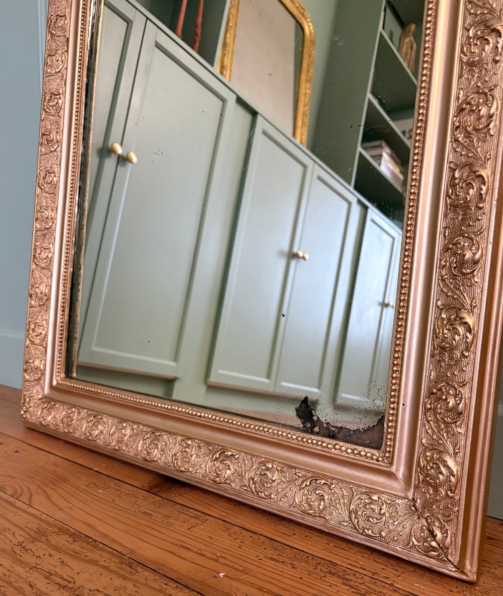 Floral Louis-philippe Mirror-photo-3