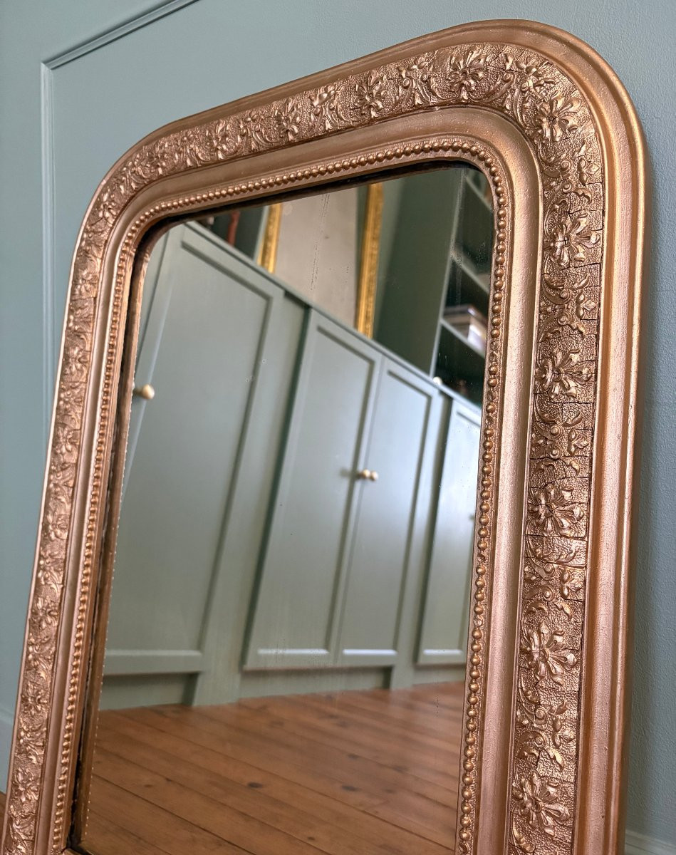 Floral Louis-philippe Mirror-photo-3
