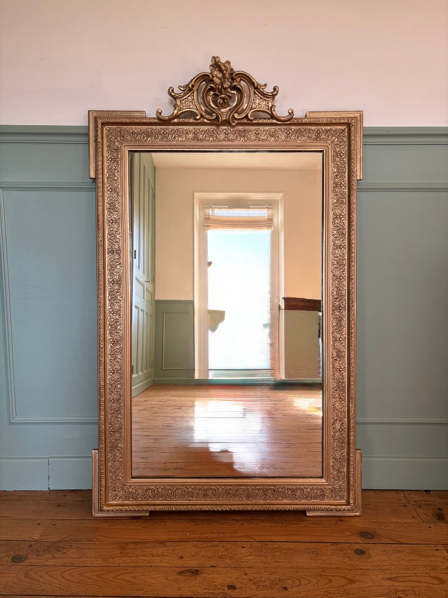 Napoleon III Pediment Mirror-photo-1