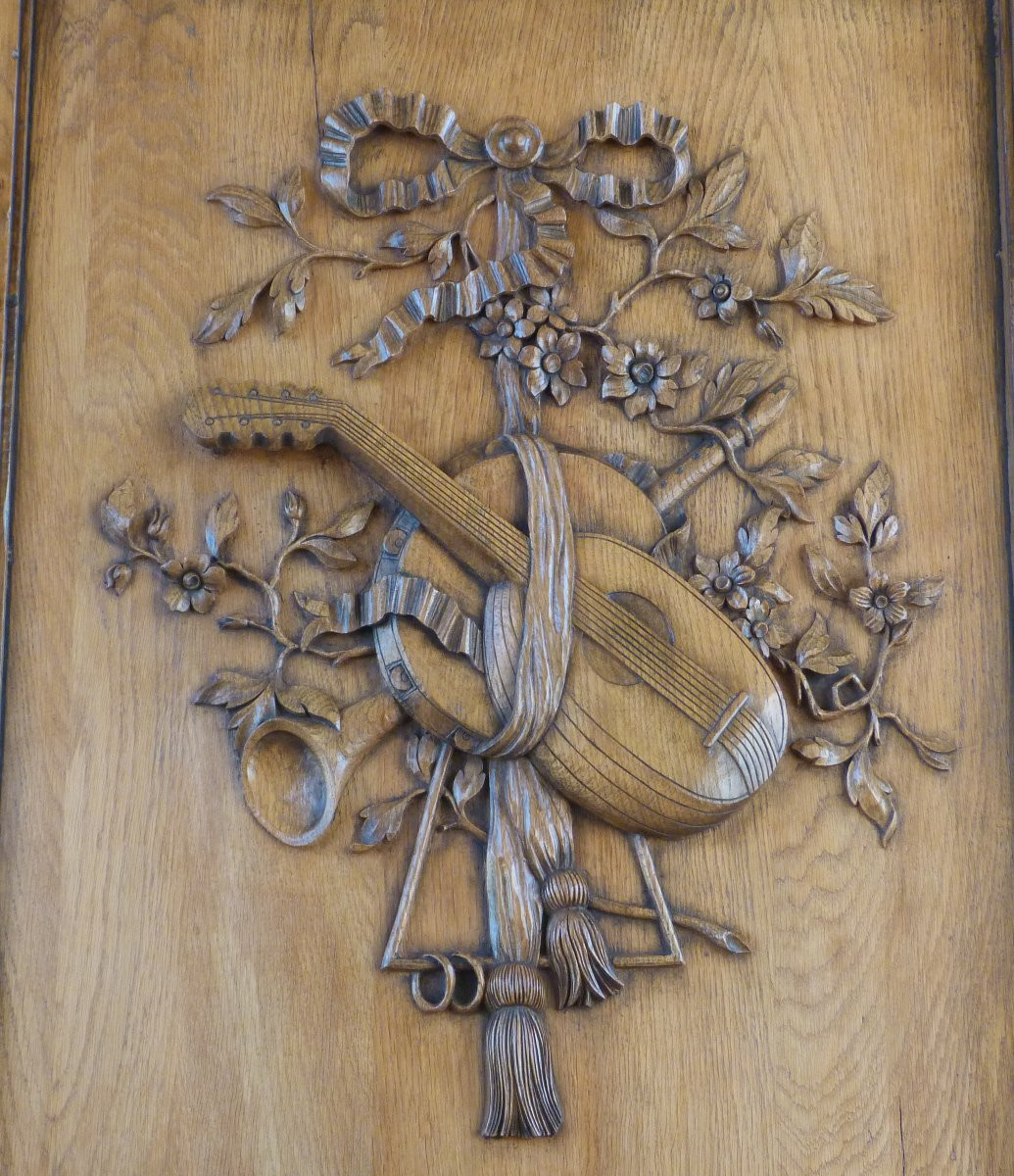 Panneau décoratif sculpté -photo-1