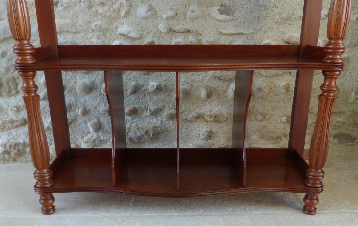 Napoleon III Period Mahogany Shelf-photo-1