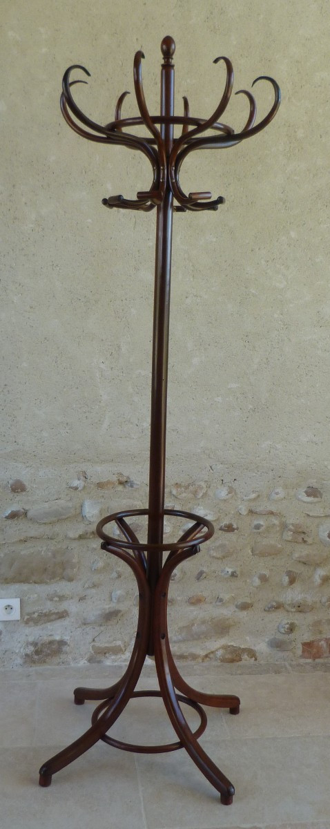porte manteau perroquet style Thonet 