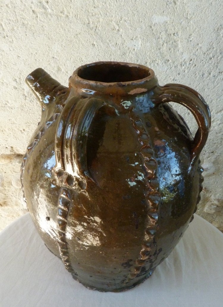 Buire, Gargoulette, Chevrette, Cruche, Jarre, Vinaigrier,-photo-3