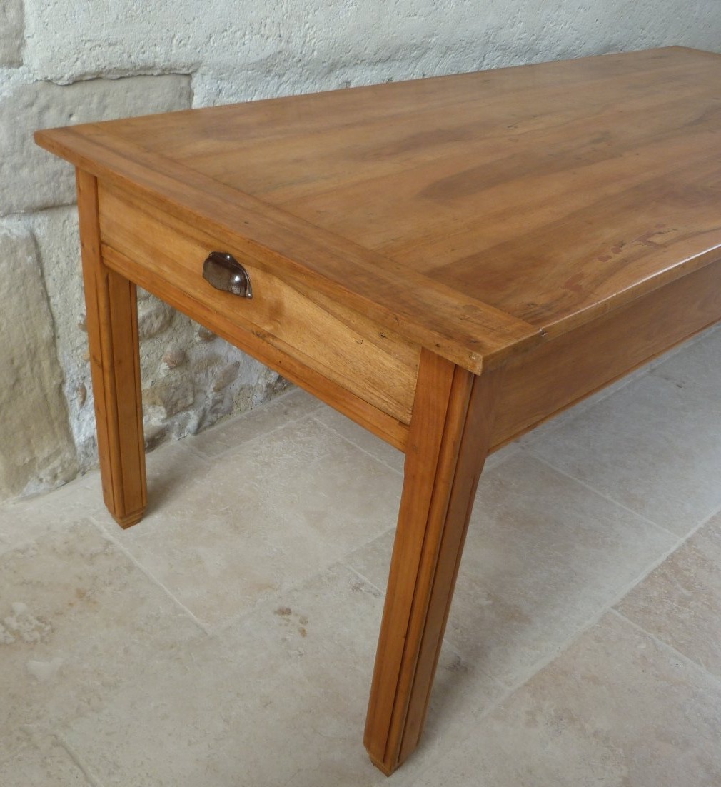 Large Kitchen Table From The 1930s-photo-2