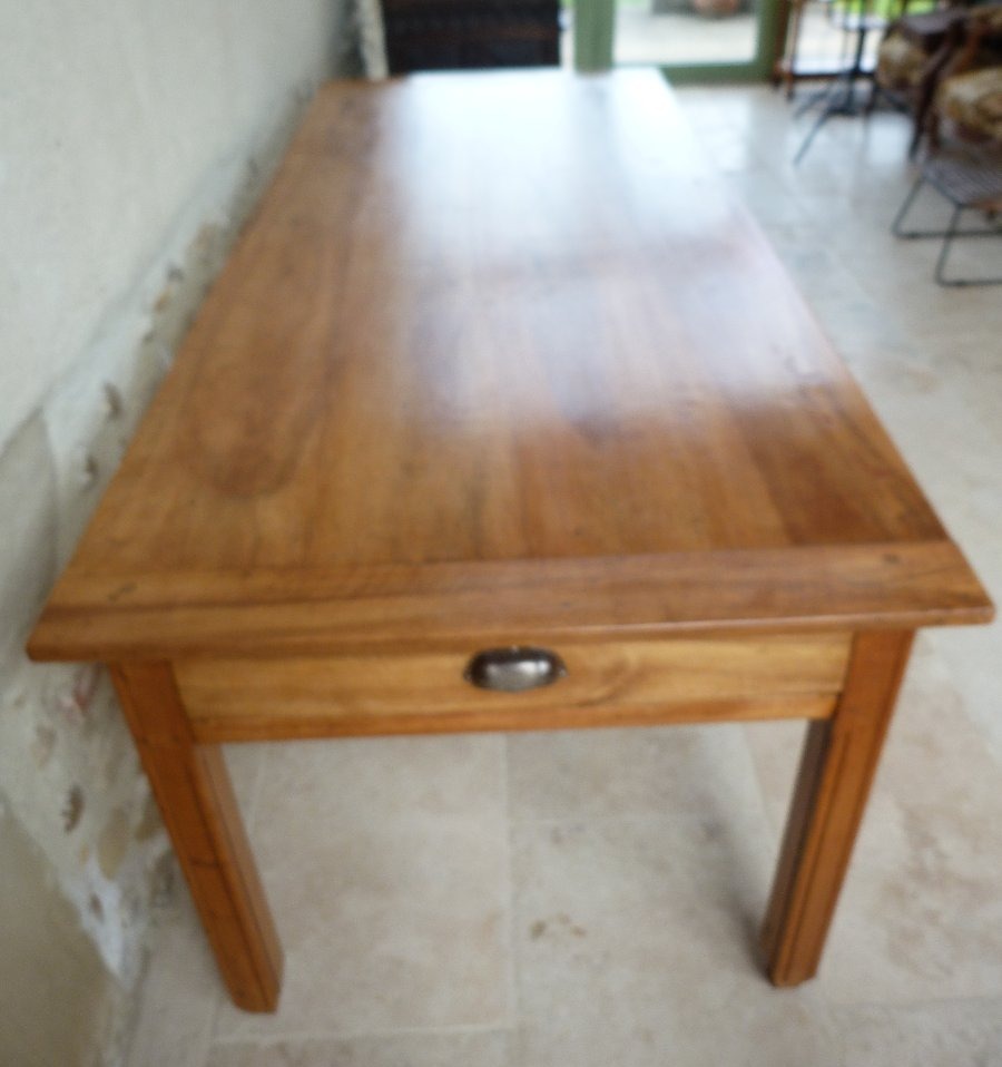 Large Kitchen Table From The 1930s-photo-6