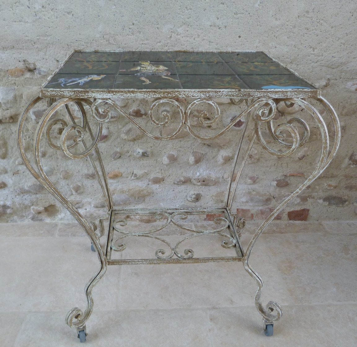 Desserte / Console / Table à thé vintage 1950-photo-2
