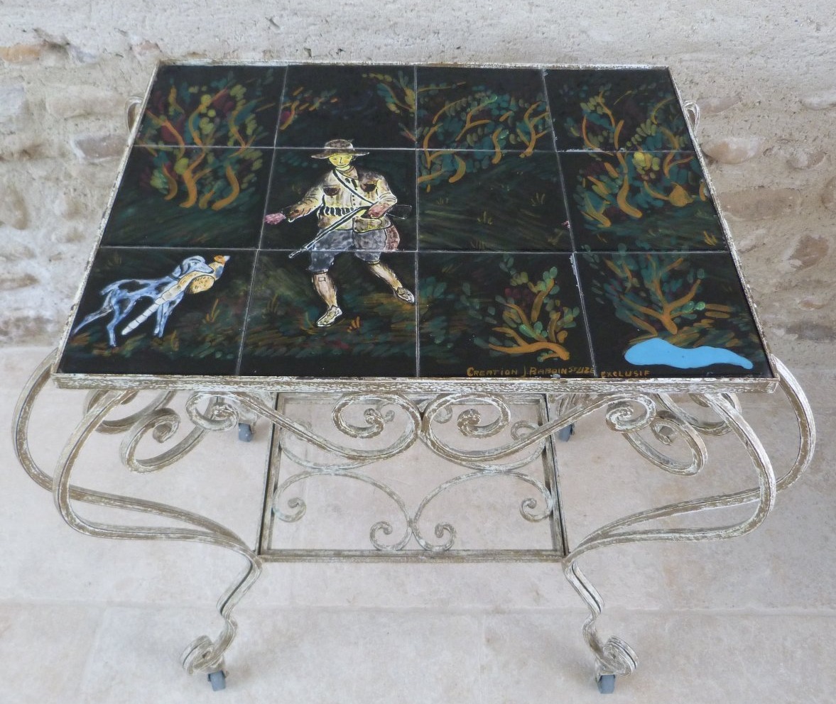Desserte / Console / Table à thé vintage 1950-photo-3