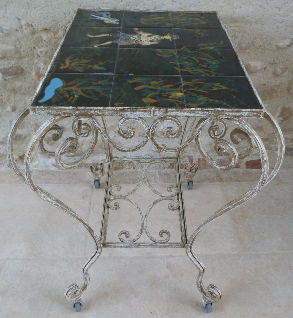 Desserte / Console / Table à thé vintage 1950-photo-5