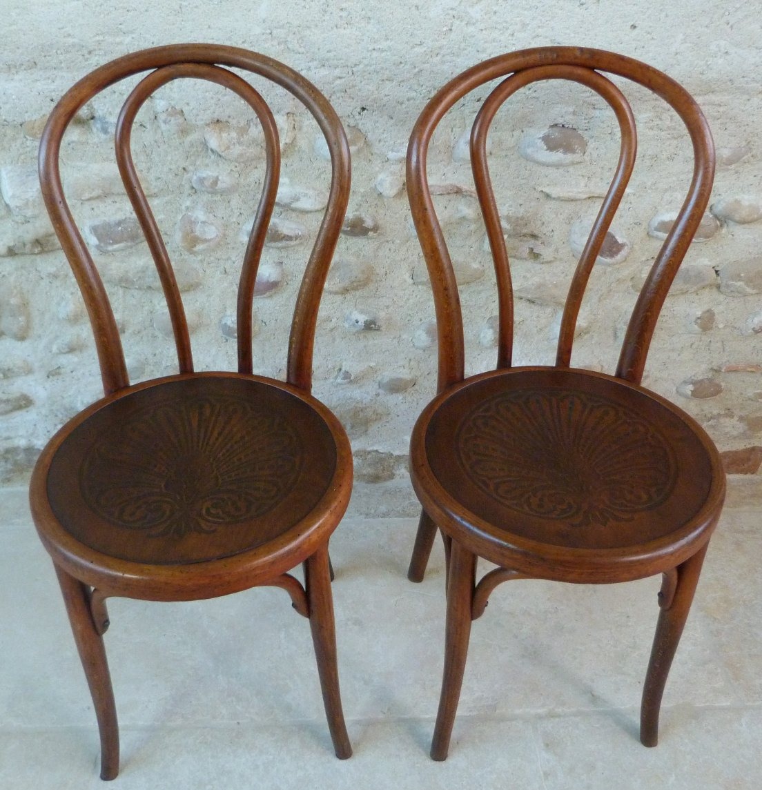 Paire de chaises Thonet -photo-2