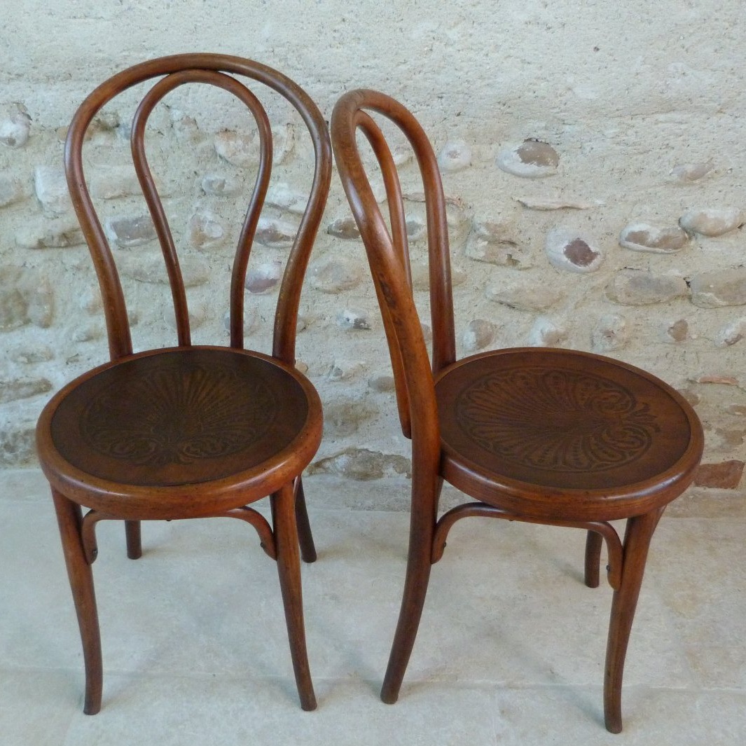 Paire de chaises Thonet 