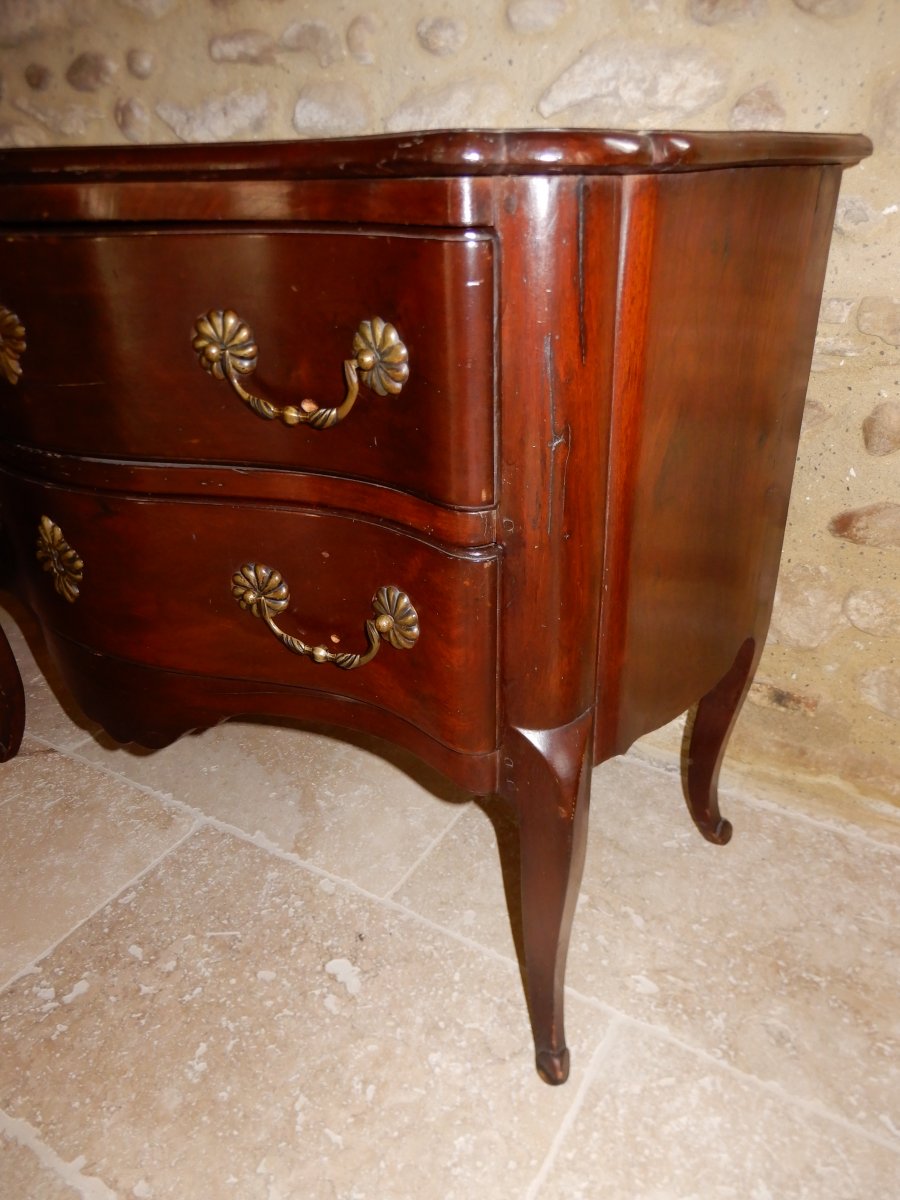 Sauteuse Commode Attributed To Jean-françois Hache, Circa 1770-photo-3