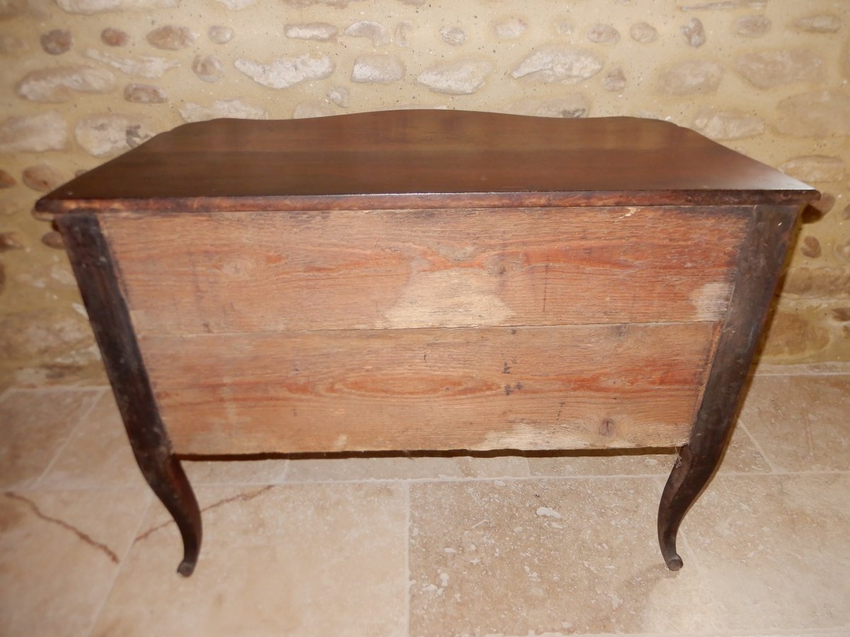 Sauteuse Commode Attributed To Jean-françois Hache, Circa 1770-photo-4