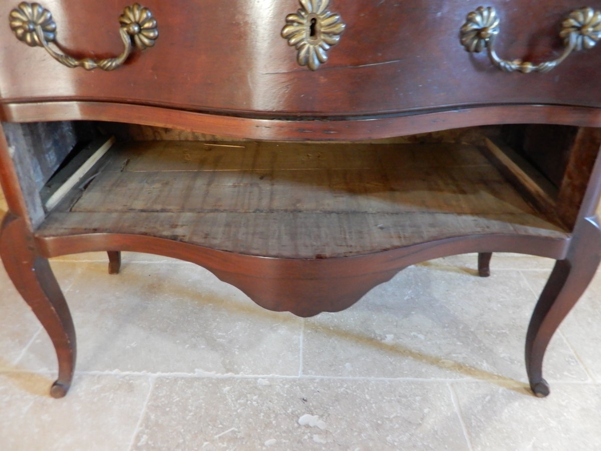 Sauteuse Commode Attributed To Jean-françois Hache, Circa 1770-photo-4