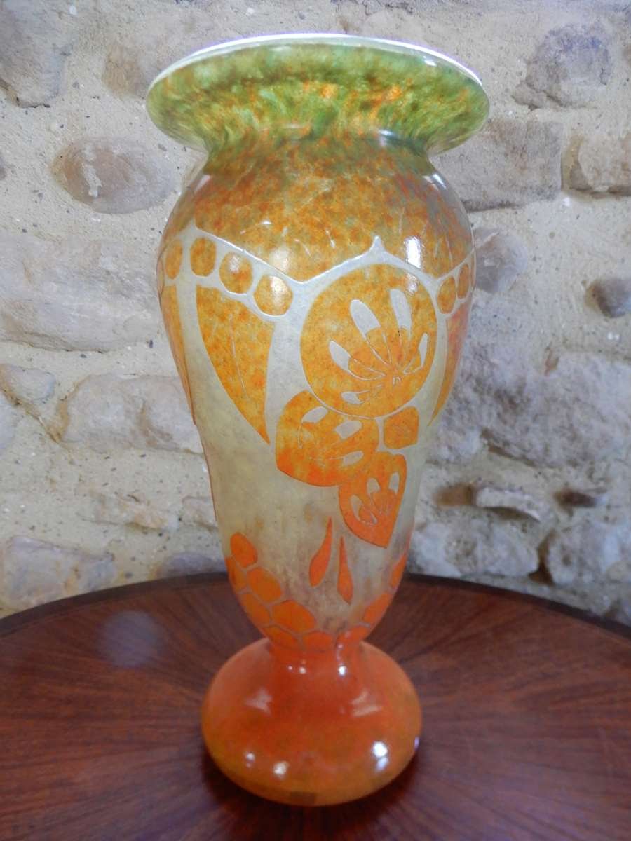 Vase Le Verre Français / Charles Schneider-photo-3