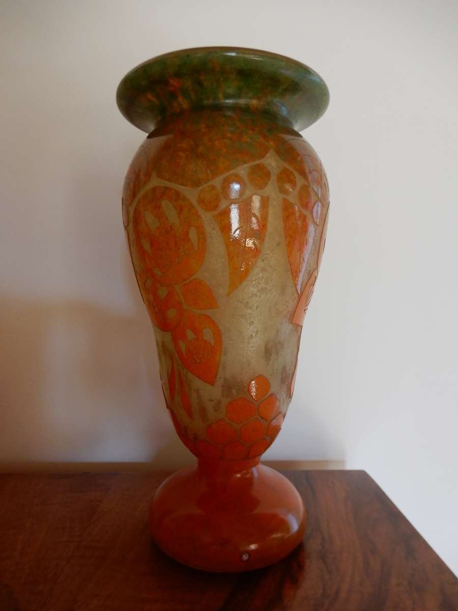 Vase Le Verre Français / Charles Schneider
