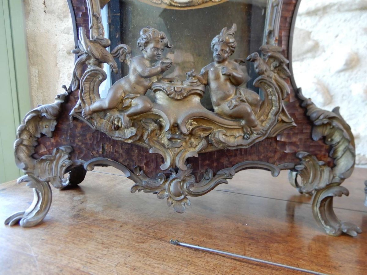 Grand Cartel Louis XV époque XVIII Eme-photo-3