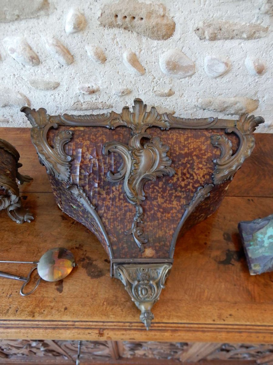 Grand Cartel Louis XV époque XVIII Eme-photo-2