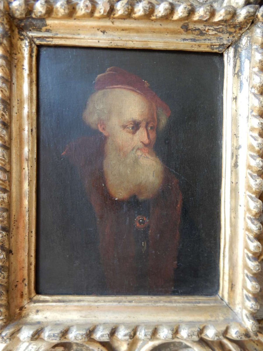 Portrait d'Homme Du Début XVIII Eme-photo-8