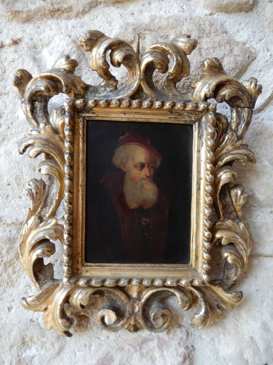 Portrait d'Homme Du Début XVIII Eme