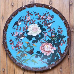 Enameled Dish, Japan, 19th Century 