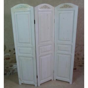 Three-panel Folding Screen
