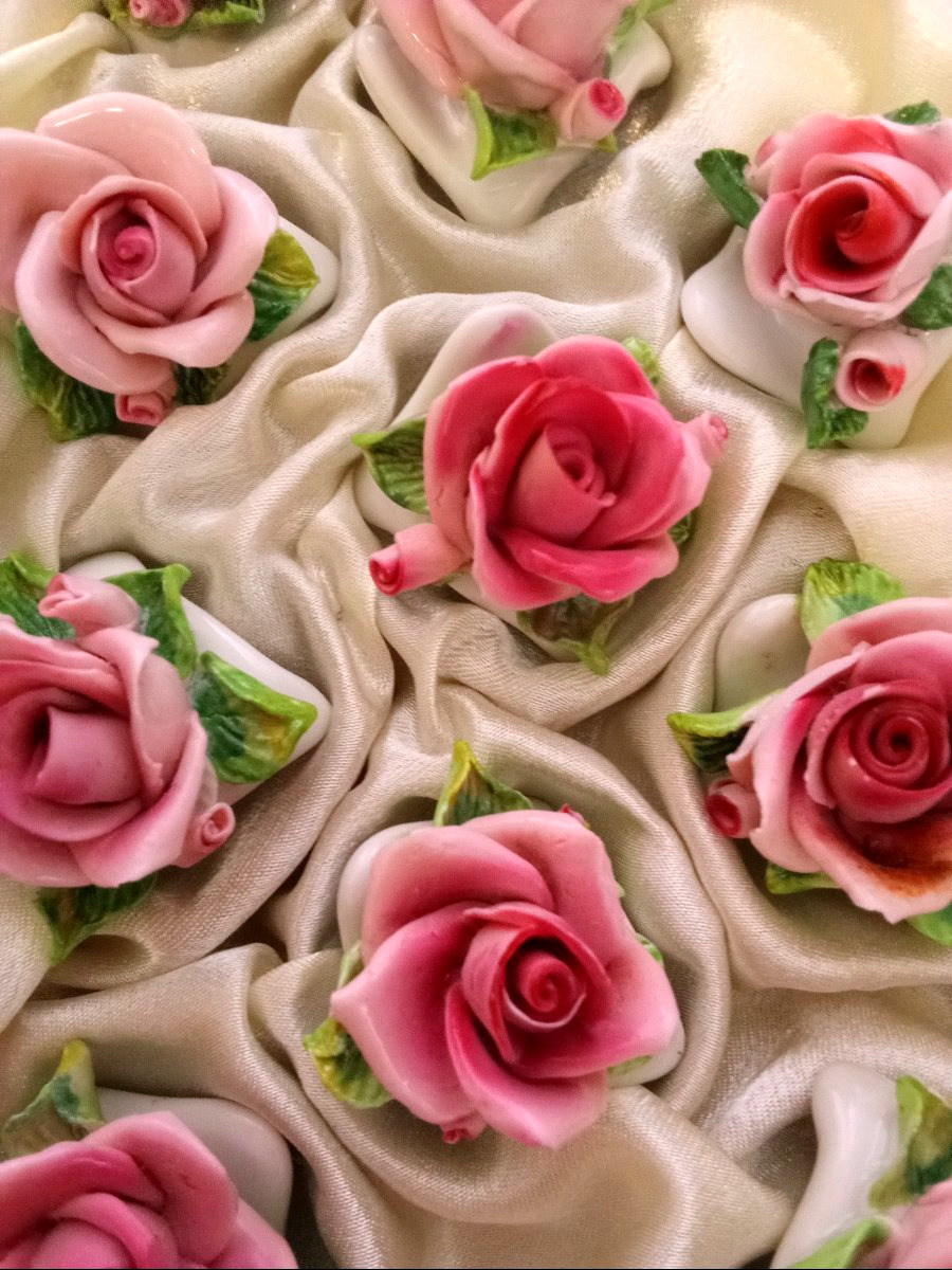 Porte-menus en porcelaine fine