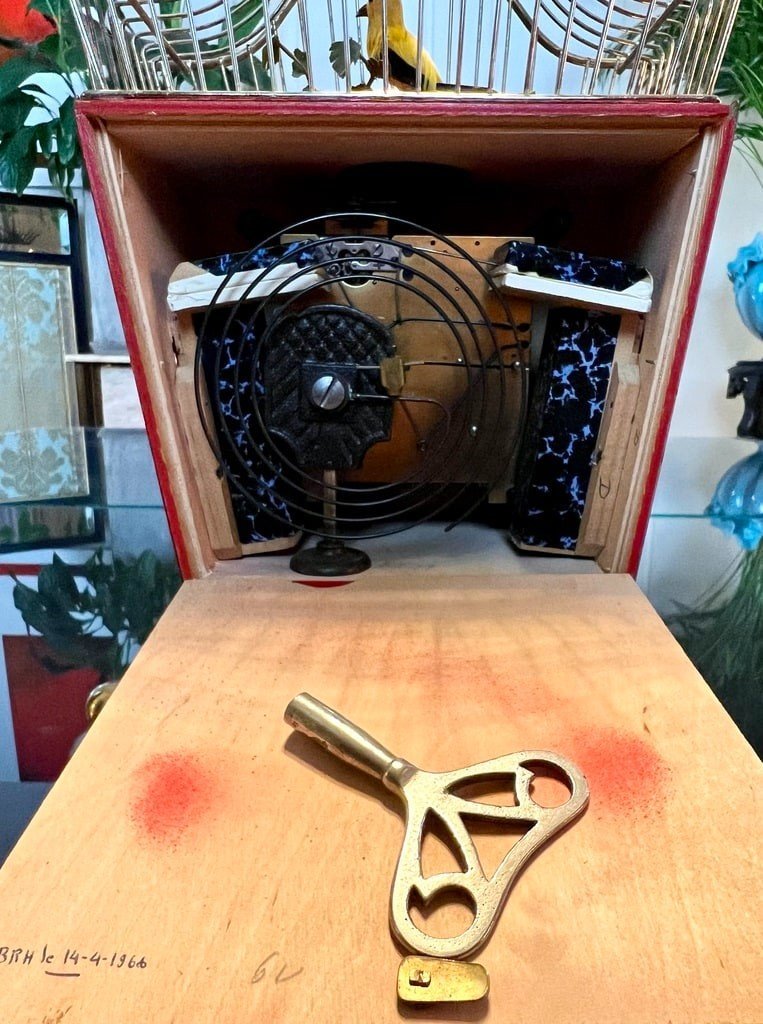 1950s Cuckoo Clock Alarm Clock-photo-5