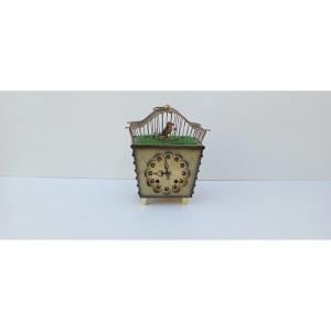 REVEIL AVEC OISEAU COUCOU ANNEES 50