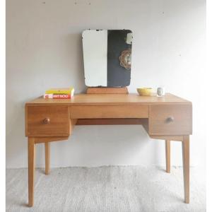 1960s Dressing Table In Oak