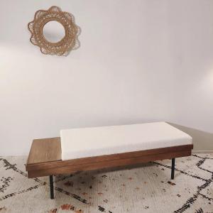 60s Oak Bench