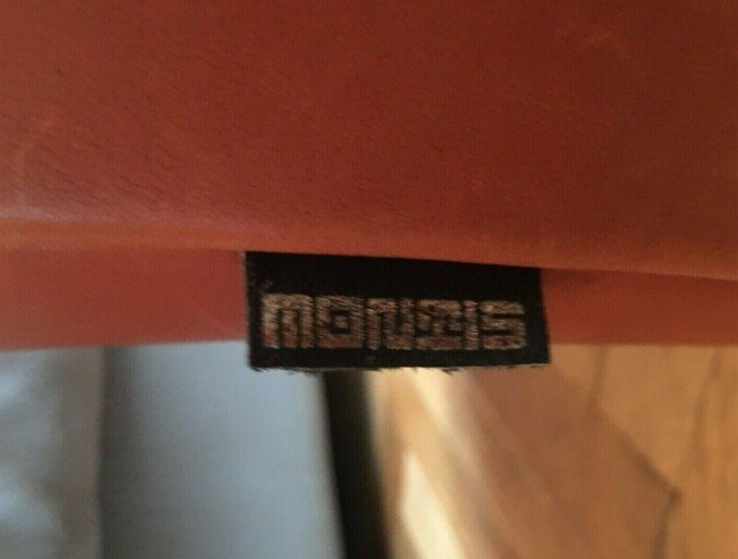 Van Den Berg And Montis Loge Armchair, Vintage Lounge Chair In Patinated Leather -photo-2