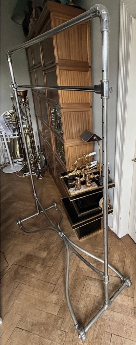 Maison Siegel Paris. Art Nouveau Clothes Rack From The Early 20th Century-photo-2