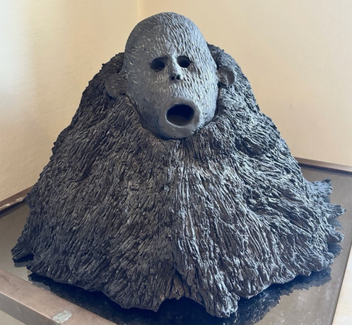 Stéphane Sautour (france 1958) Contemporary Abstract Sculpture In Resin-photo-2