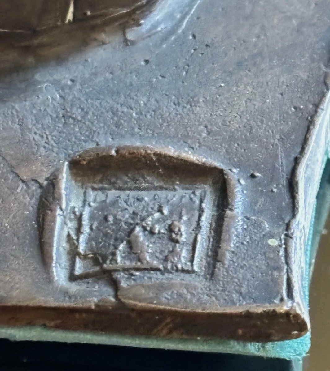 Jean Delcourt (1939) Surrealist Bronze, Lost-wax Casting, Signed And Numbered-photo-4