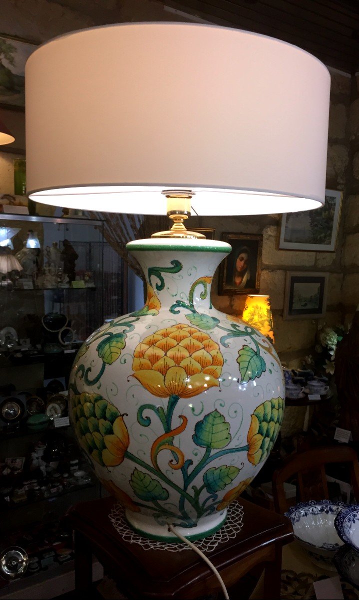 Lampe Italienne Signée Marioni-photo-4