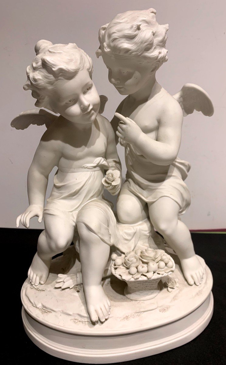 Biscuit De Porcelaine  De La Manufacture Muller ,thuringe ,rudolstat    -photo-3