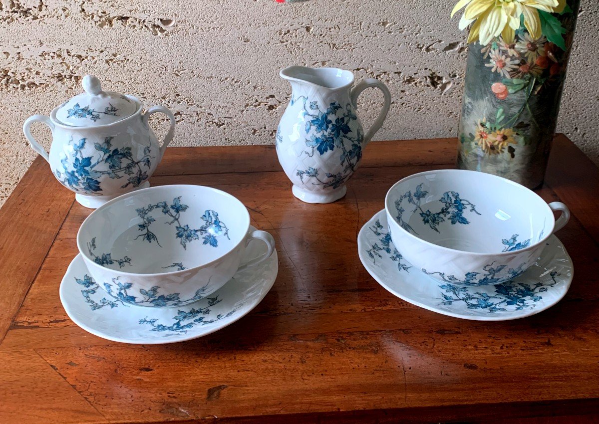 For 2 People: A Limoges Porcelain Breakfast Service -photo-1
