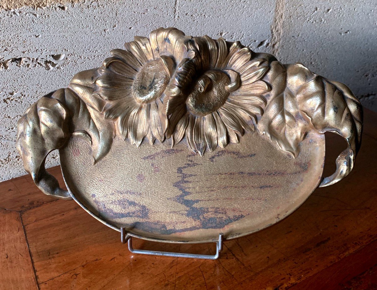 Bronze Tray "art Deco" Period
