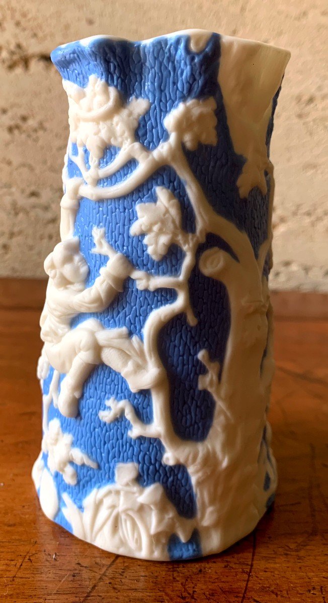 Petit Vase En Porcelaine Anglaise De T J Mayer Et J Mayer ,xix ème  :les Dénicheurs-photo-4