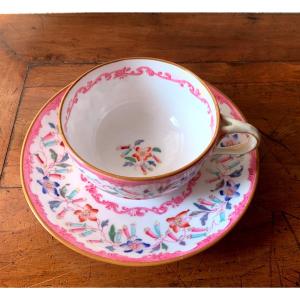 Tasse à Thé En Porcelaine De Minton (1ère Fabrication  1810- 1815 )