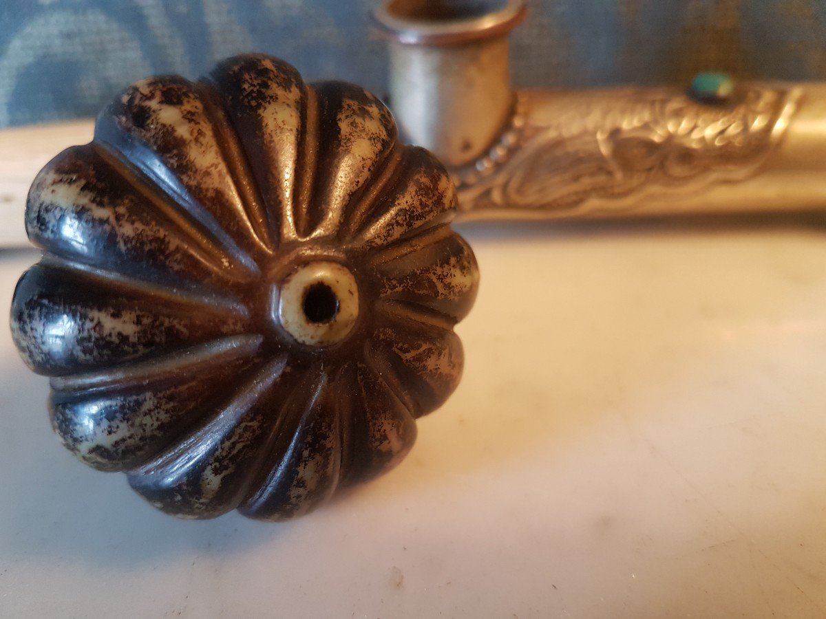 Pipe A' Opium.  Chine 19eme. -photo-2