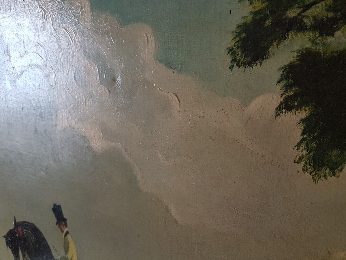Tableau  Huile Sur  Toile . Doris Clare Zinkeisen  1898 - 1991.-photo-3