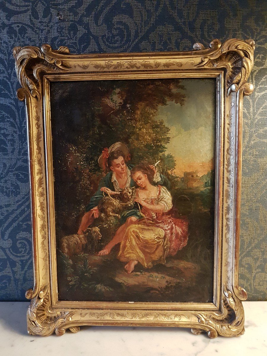 Tableau, Scène Romantic. Itali  - Nort. 
