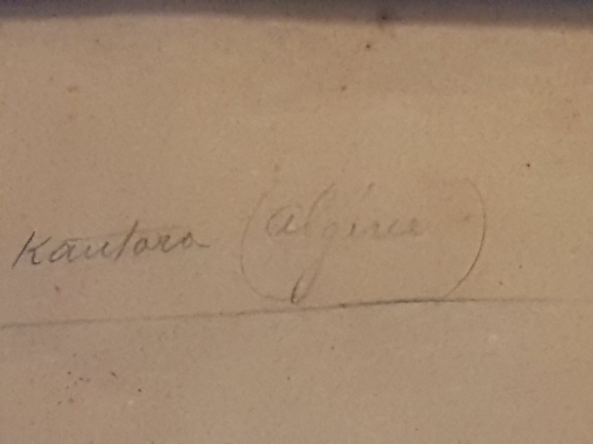 Aquarel  Oriental Algerie. 19eme. -photo-1