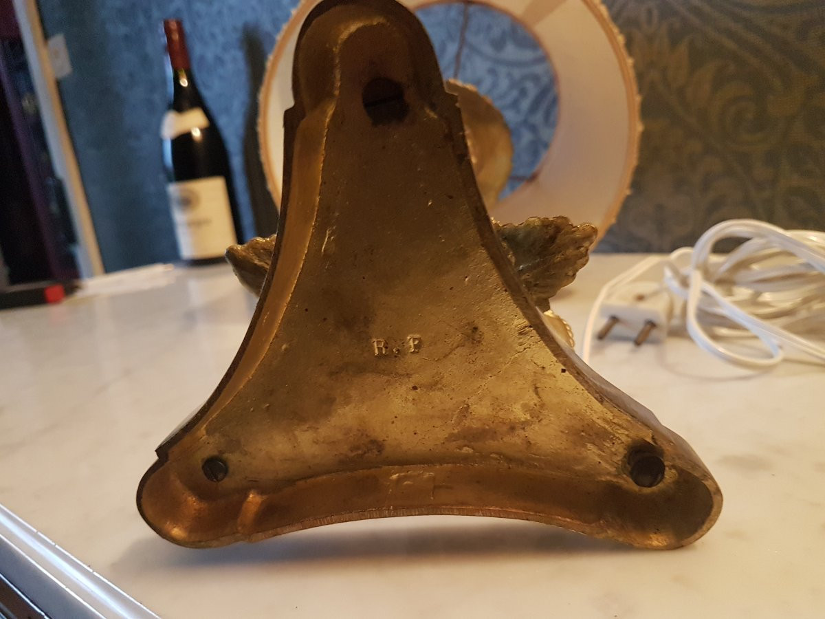 Bronze Lamp. Napoleon III. -photo-1