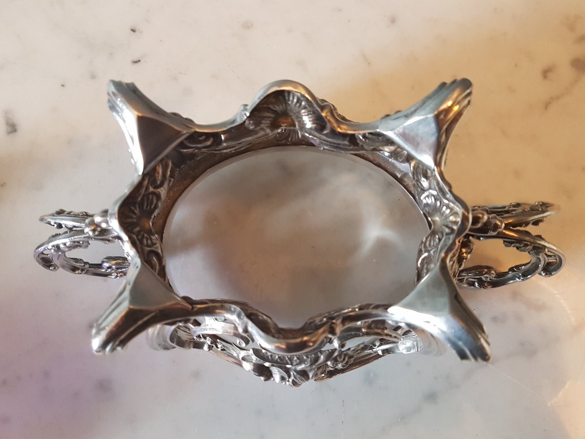 Bonbonniere en  Argent.  19eme. -photo-1