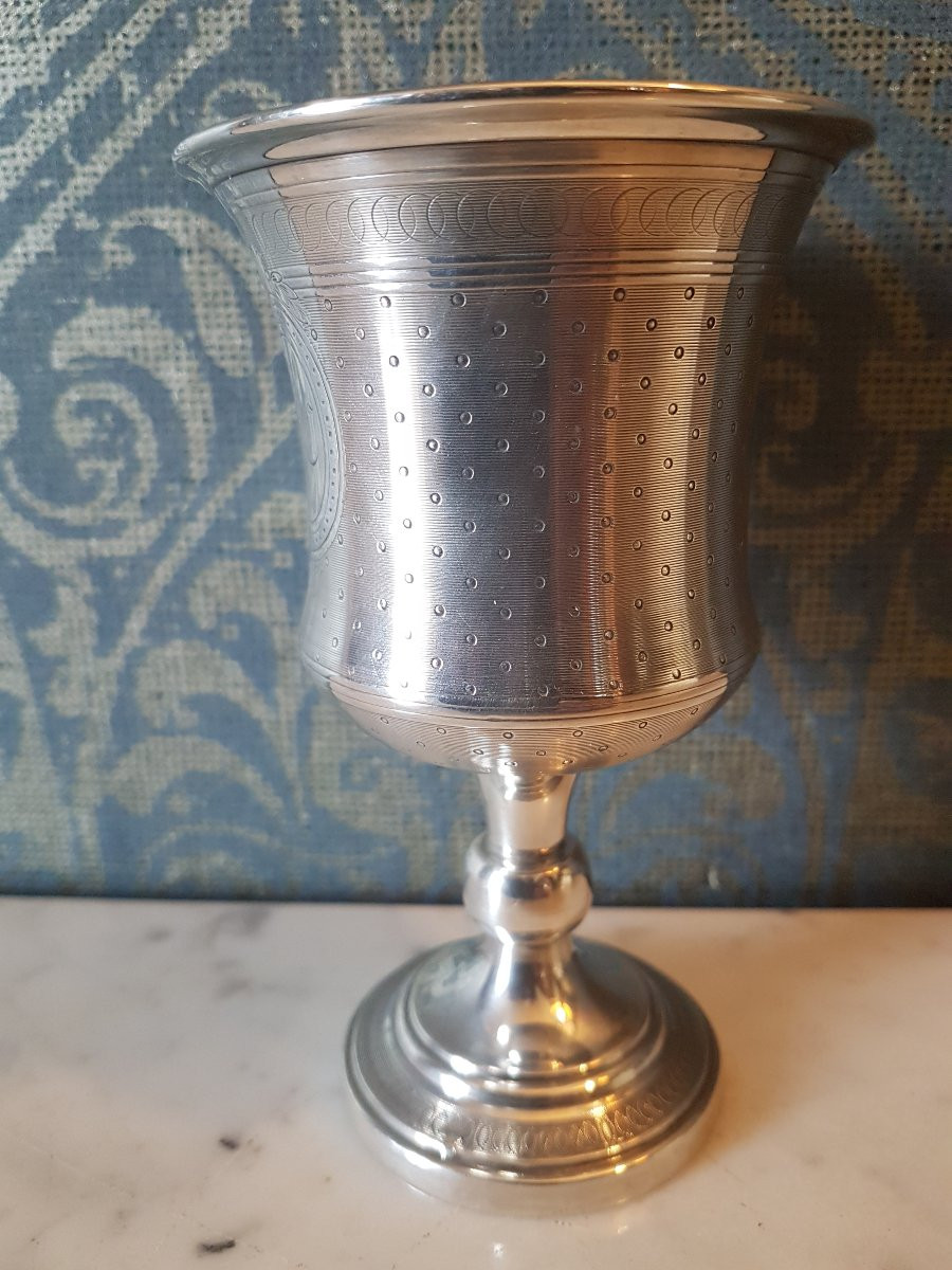 Tasse  en Argent Napoleon III. -photo-6