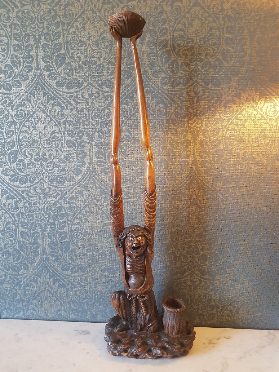 Wood Carving. Japan. Meiji Period. 19th Century. -photo-4